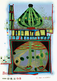 Hundertwasser - Homo Humus Come Va - 10,002 Nights - 00203